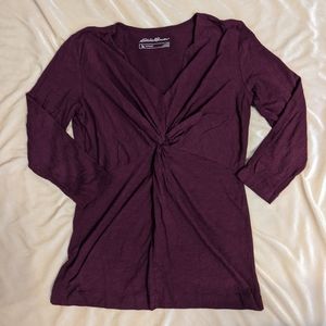 Eddie Bauer Twist Front Tee